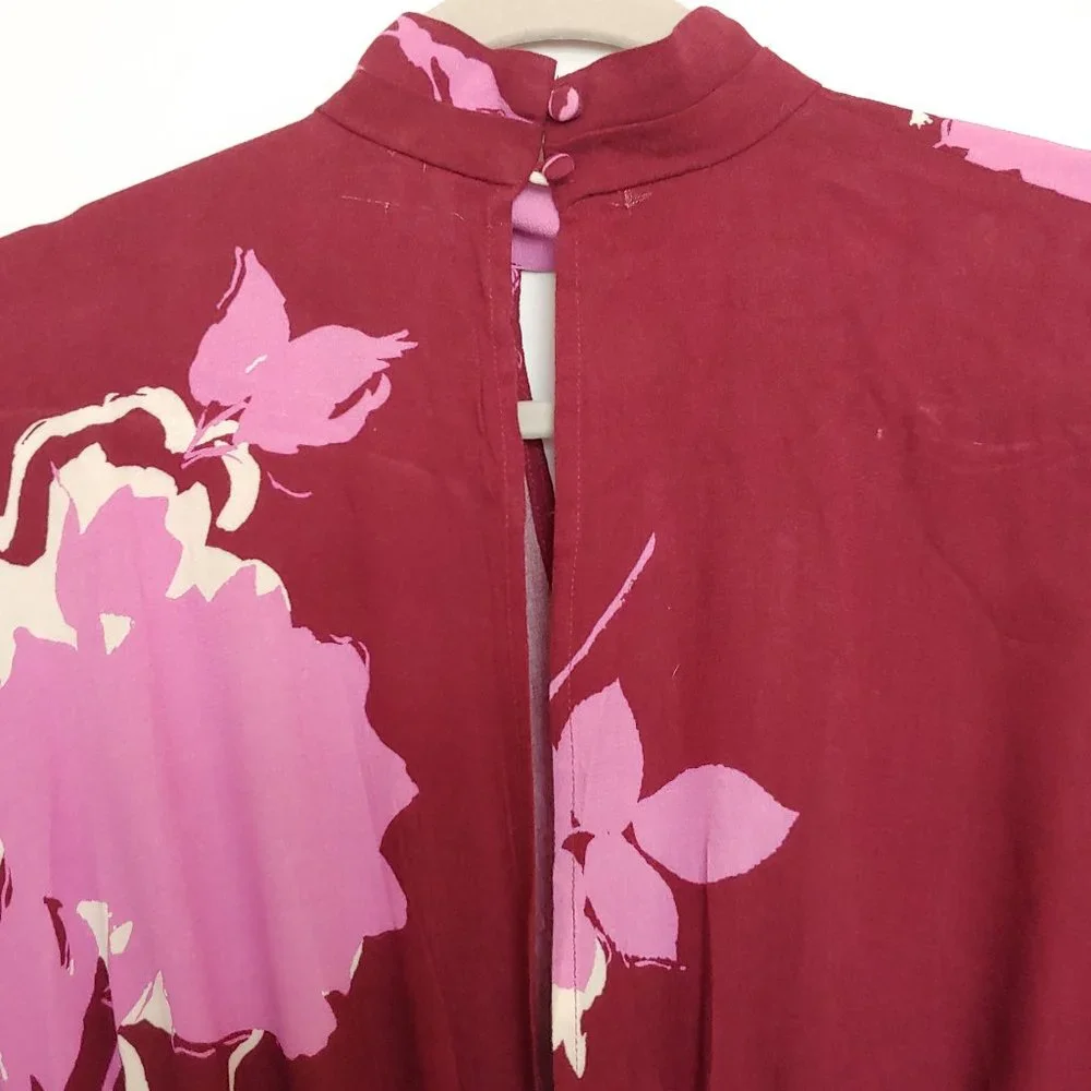 Free People Say you Love Me high neck keyhole in front & open back with sash XS - Picture 12 of 14
